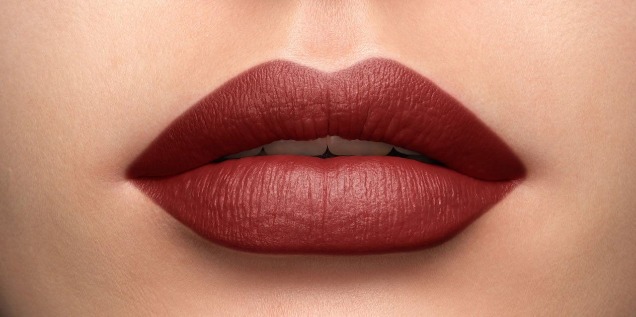 Burgundy matte lip discount